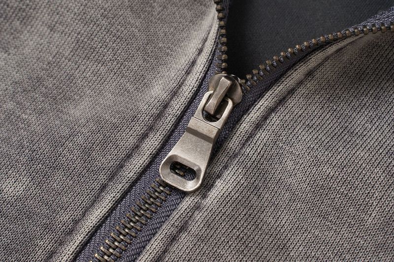 Viona Check Patch Zip Hoodie