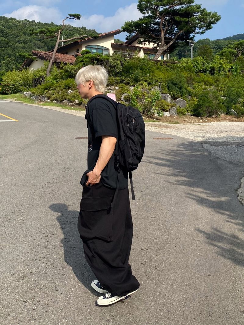 Happo Cargo Balloon Sweat pants 3C