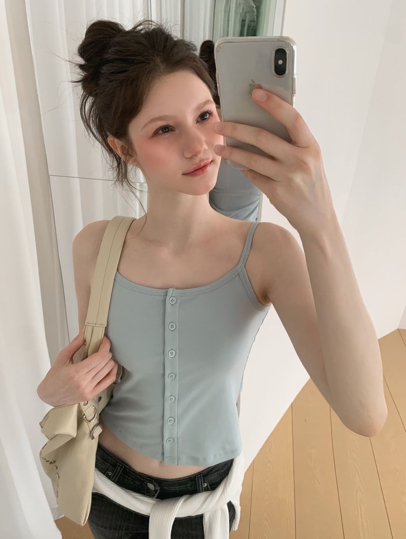 [ORIGINAL] Bonnet Button Sleeveless