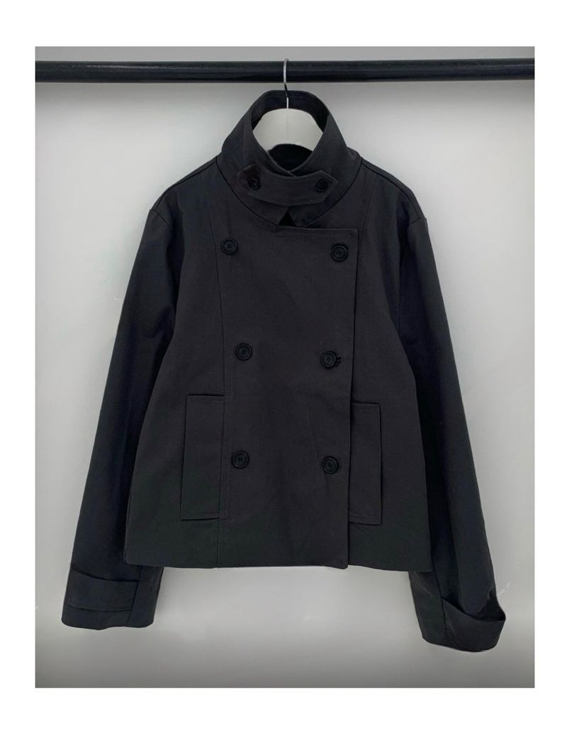 High neck double set up (3color) -Jacket