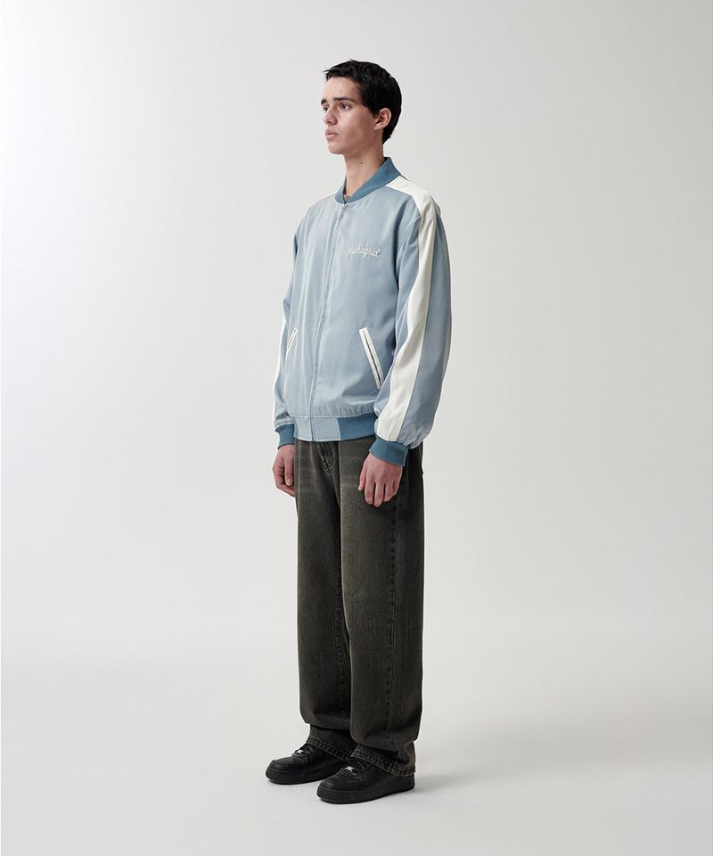 ROPE LOGO SATIN JACKET