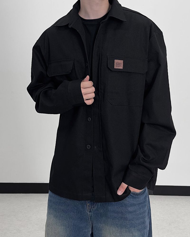 Fair Work Patch Shirt Jacket