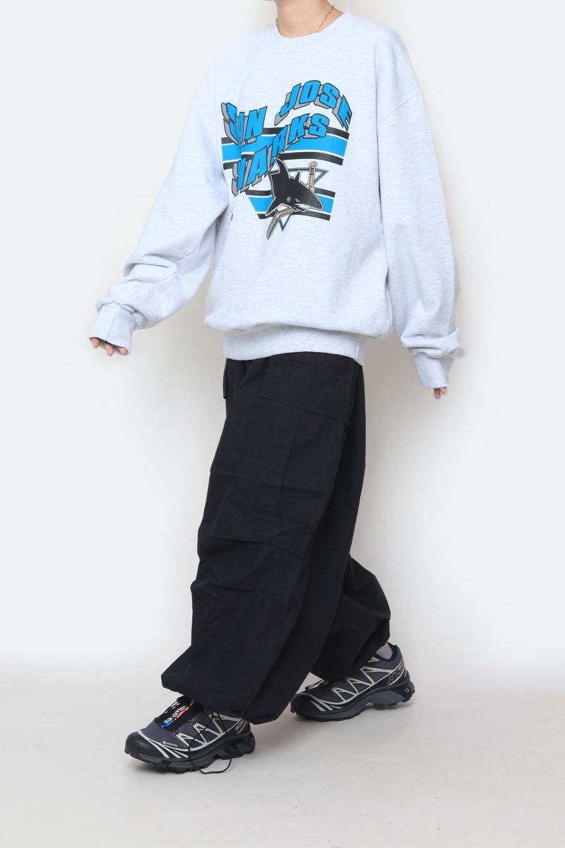 Cotton Balloon Cargo Pants