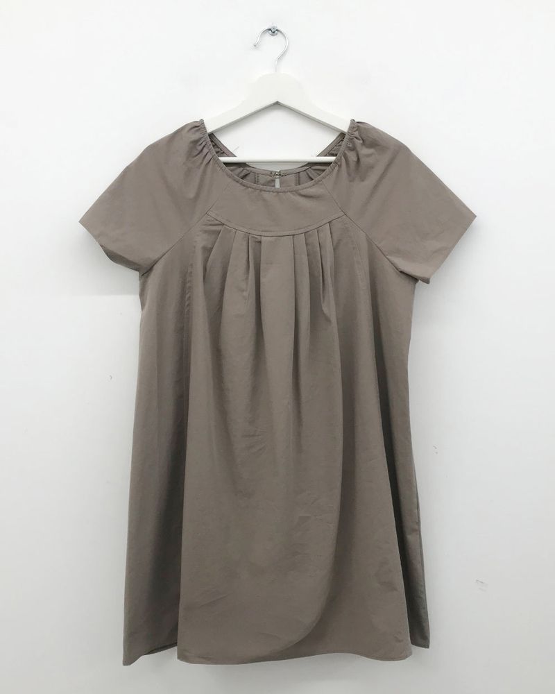Linne pintuck dress (3color)