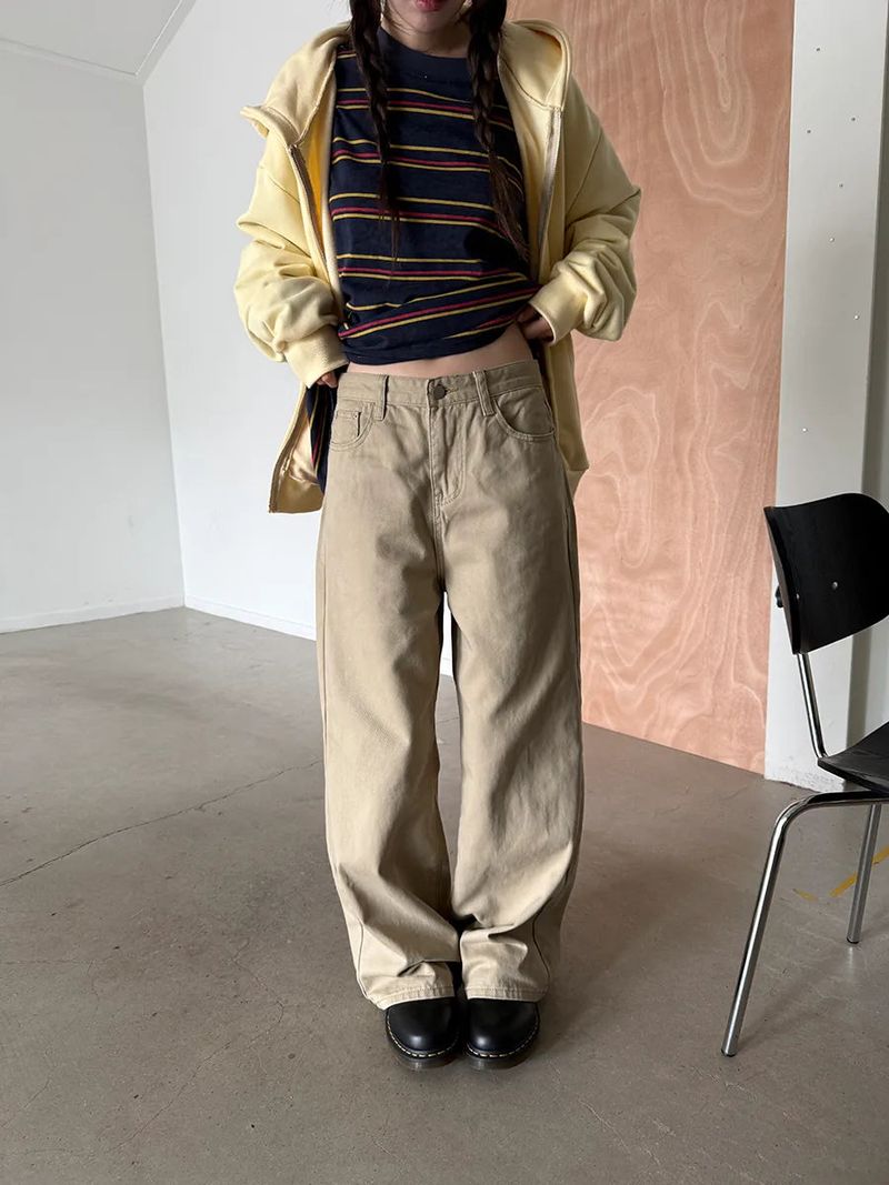 basic cotton pants
