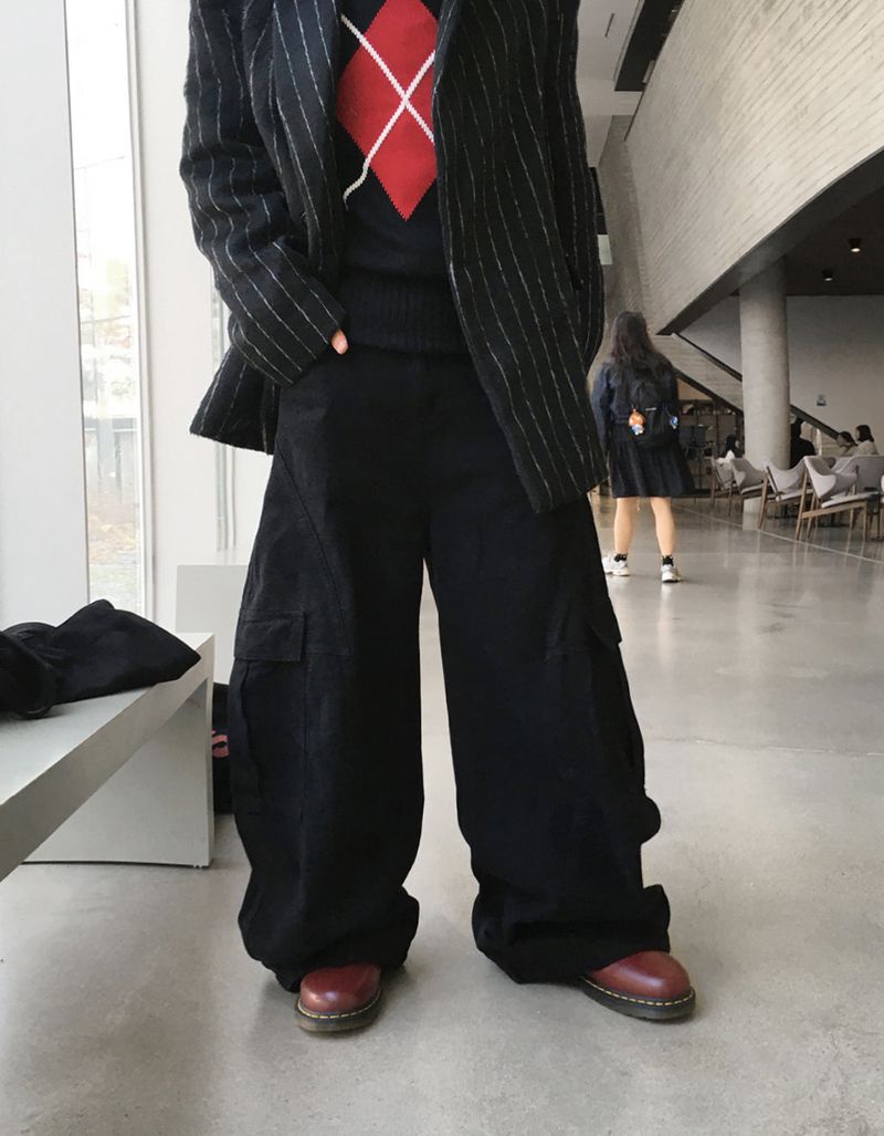 HOLY IN CODE（ホーリーインコード）の「No.1498 detail cago cotton wide PT（Pants）」