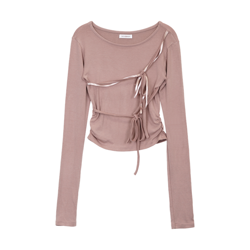 DREAMING BALLET RIBBON TOP