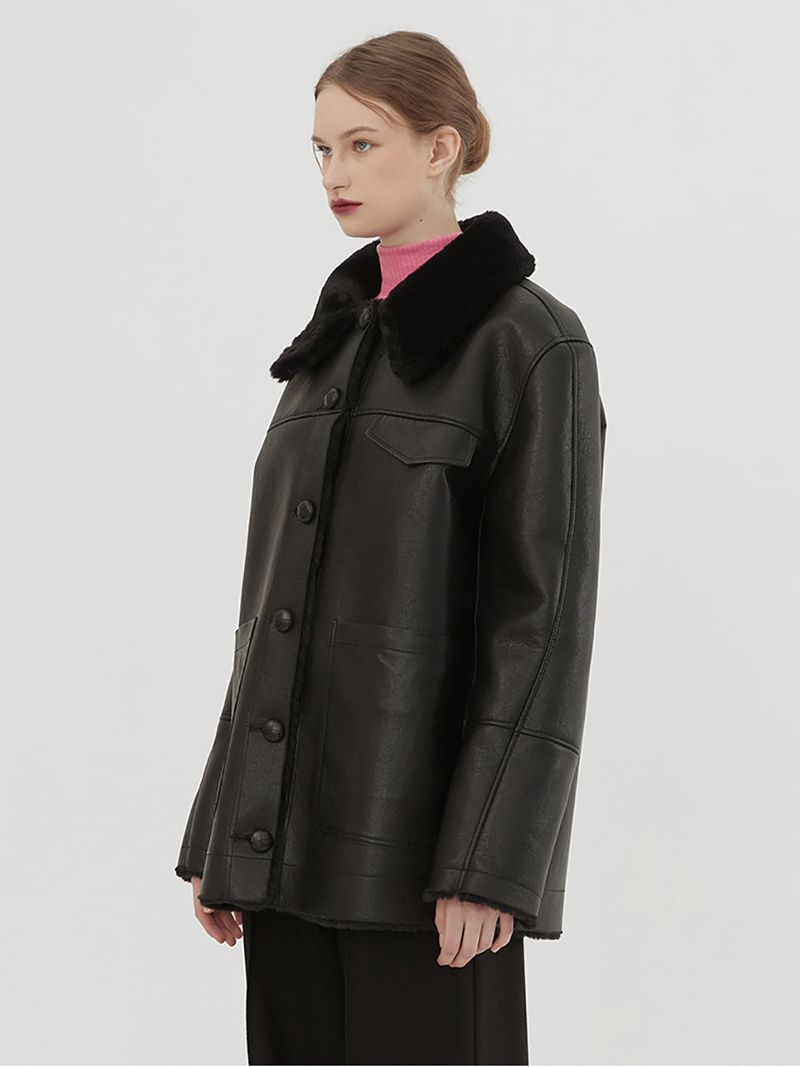 REVERSIBLE OVERFIT MUSTANG - BLACK