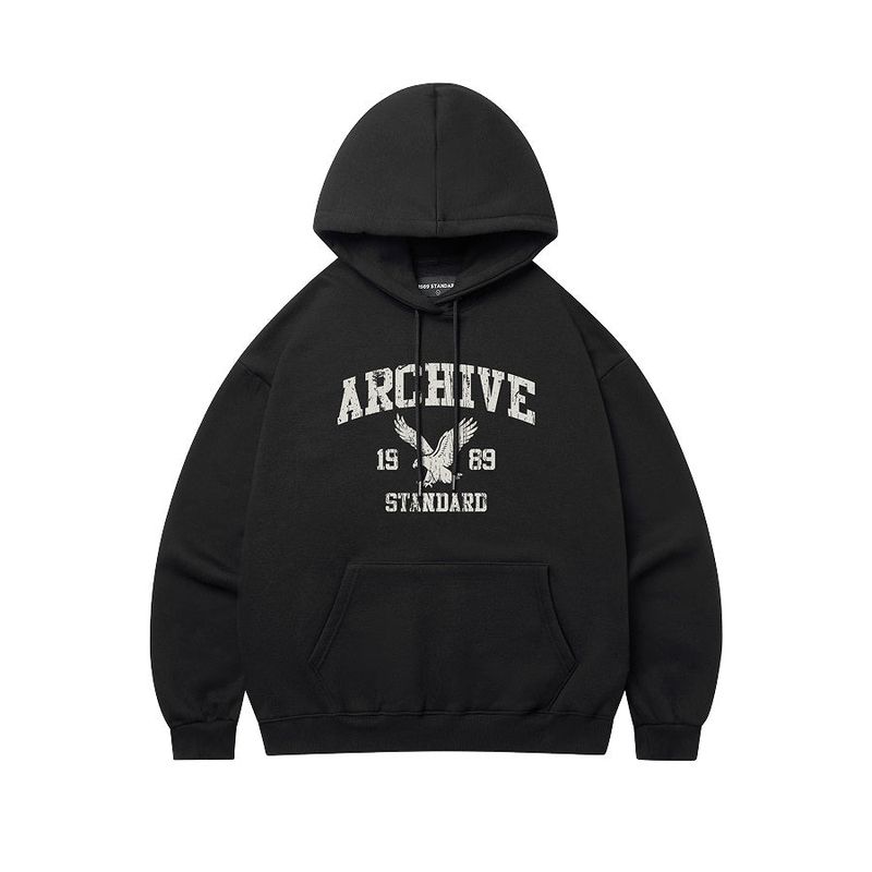 ARCHIVE EAGLE Overfit Hoodie (STHSTD-0268)