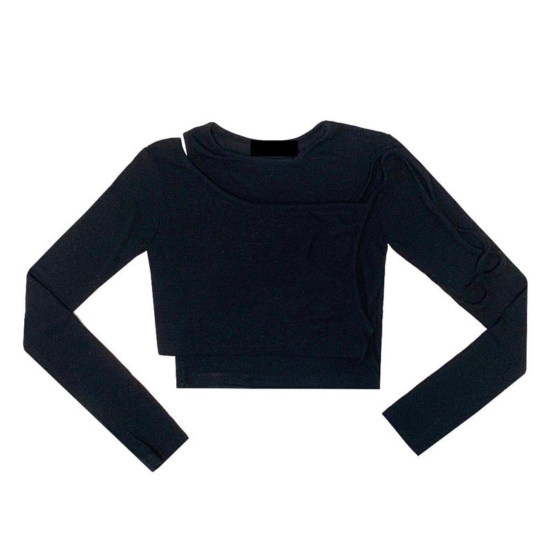 Ling ribbon layered T