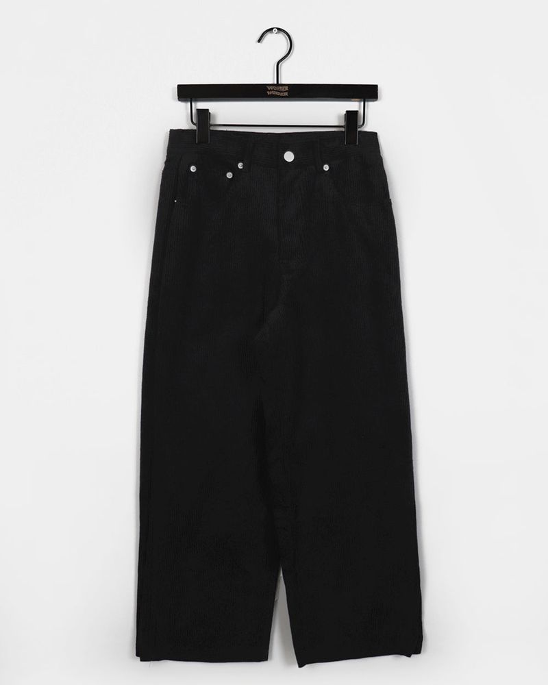 [MADE] Kino Corduroy Side Folding Pintuck Pants