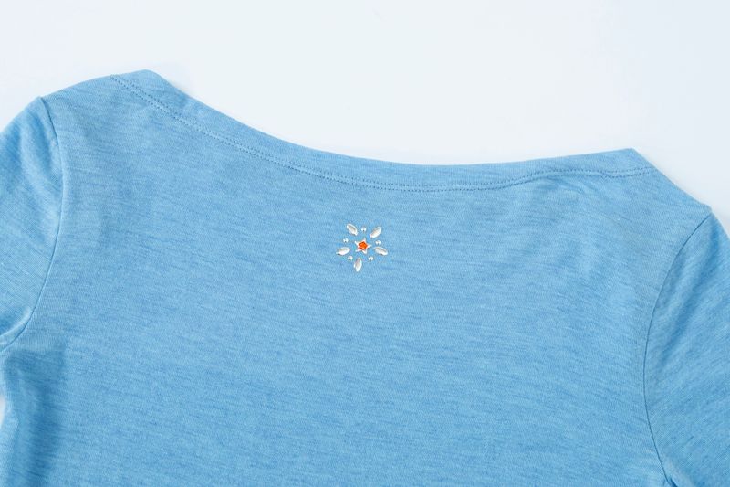 Star unbalance top blue