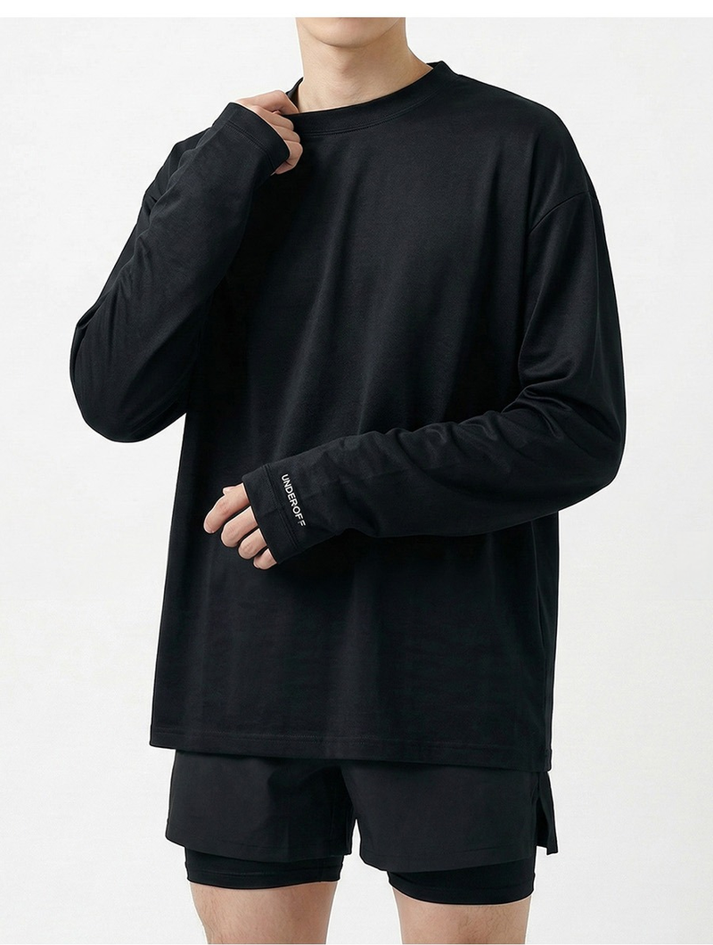 UV Cooling Active T-shirt Black