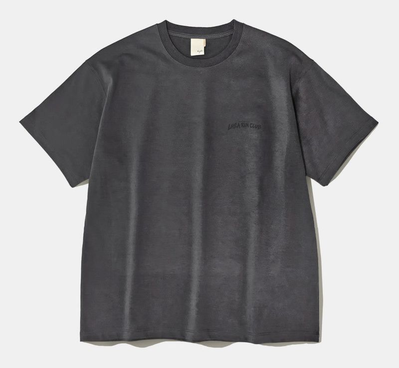 DIAMOND LAYLA（ダイアモンドレイラ）の「[Machine Wash] カッカオ マラソン ショートスリーブ Tシャツ T106 チャコール（トップス）」