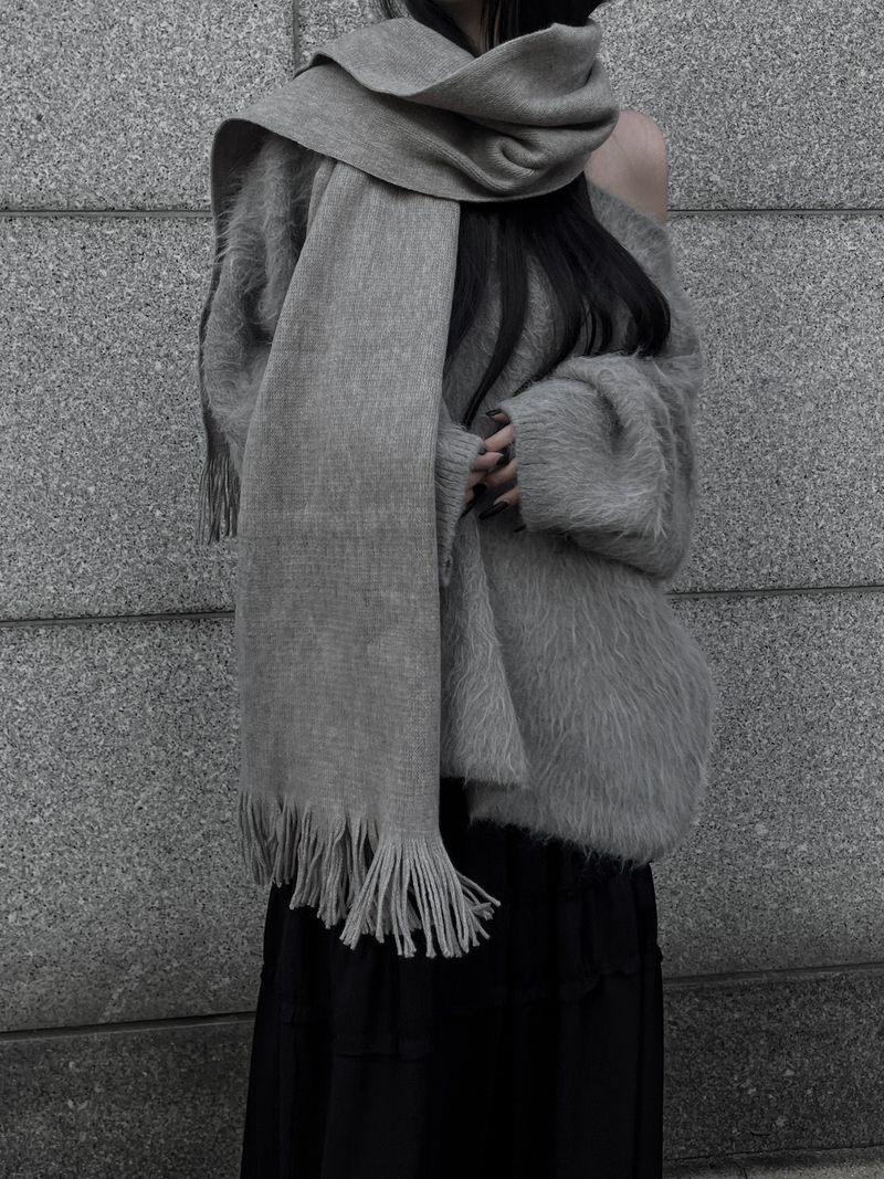 basic soft muffler (2color)