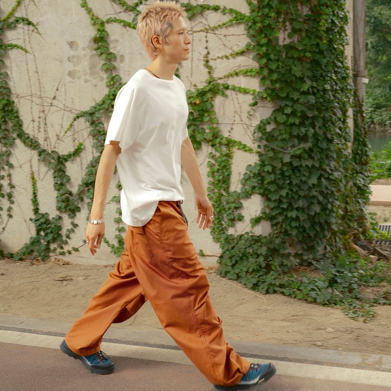 Easy ripstop parachute pants / Carrot