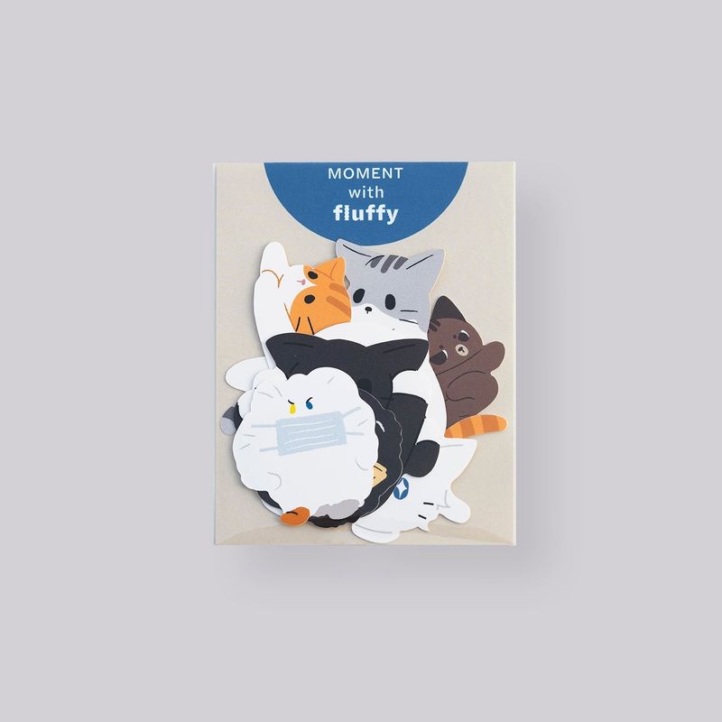 POUNDCAT（パウンドキャット）の「Moment with fluffy removable sticker pack（Smartphone Accessories）」
