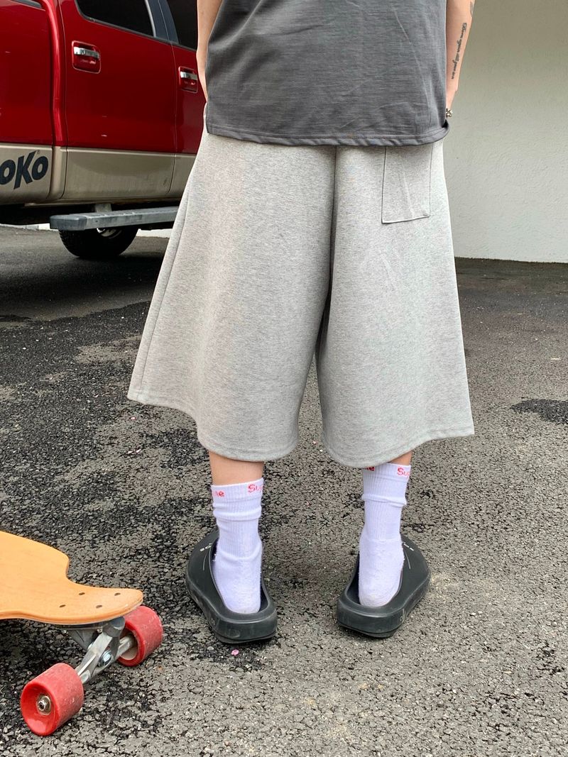 Double Cream 7-quarter Bermuda Pants 5C