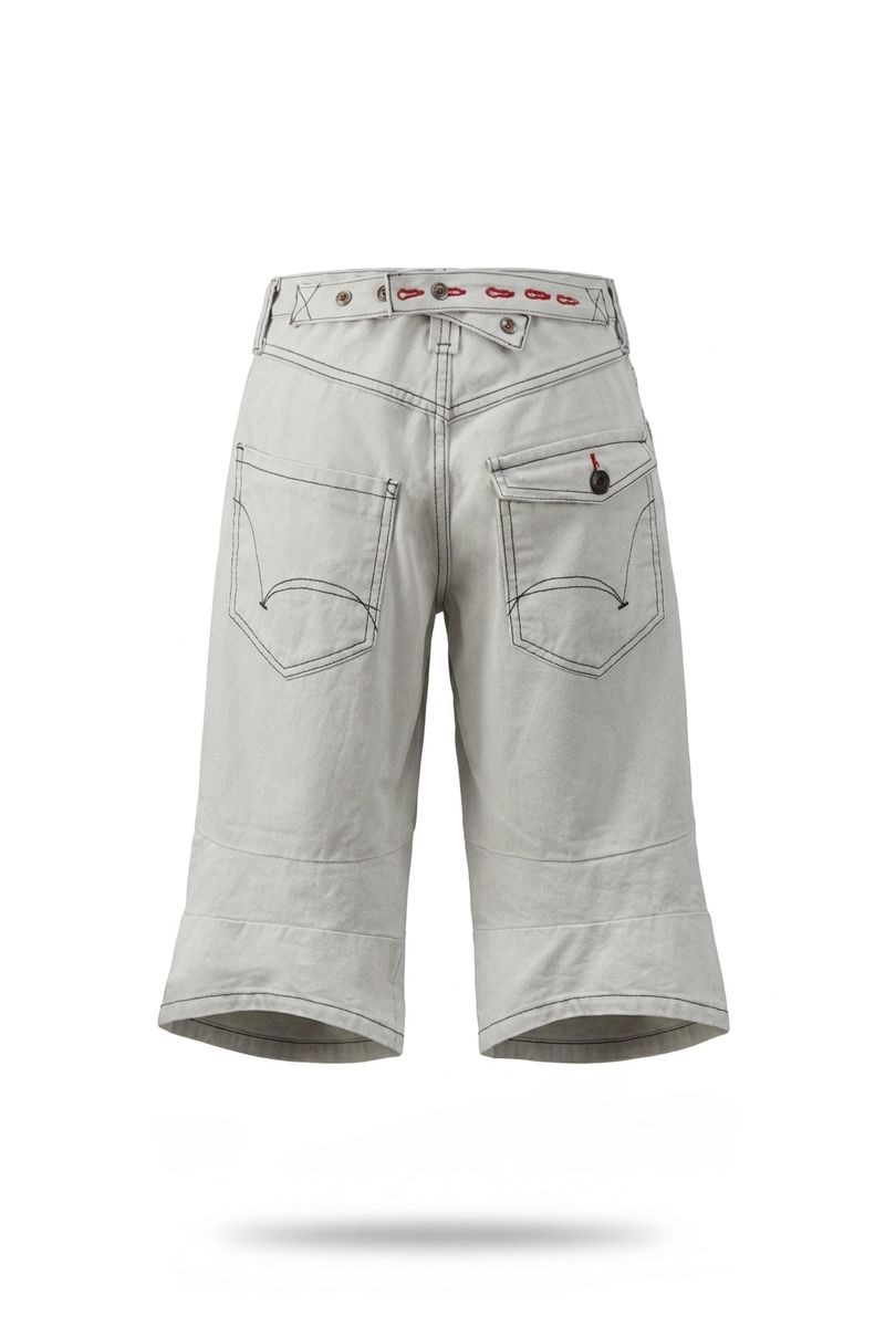 26SS★ CINCH BACK STITCH BERMUDA PANTS