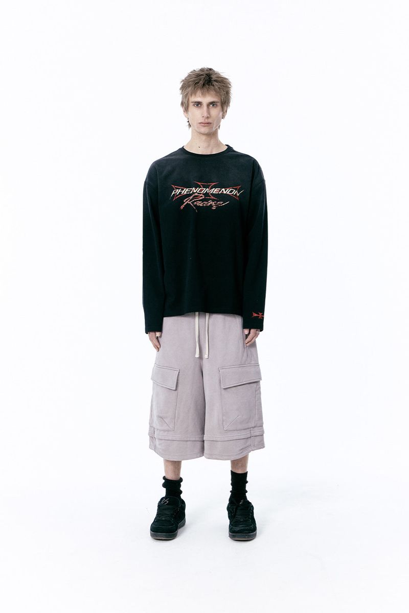 PHENOMENON L/S TEE (BLACK)