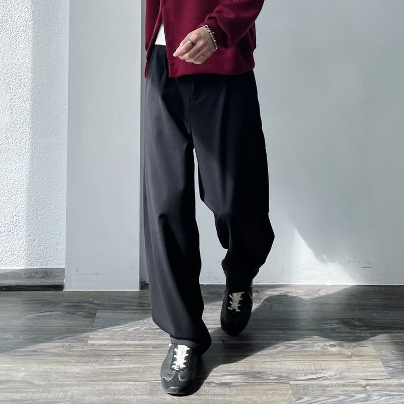 Shadow Drape Pleated Pants