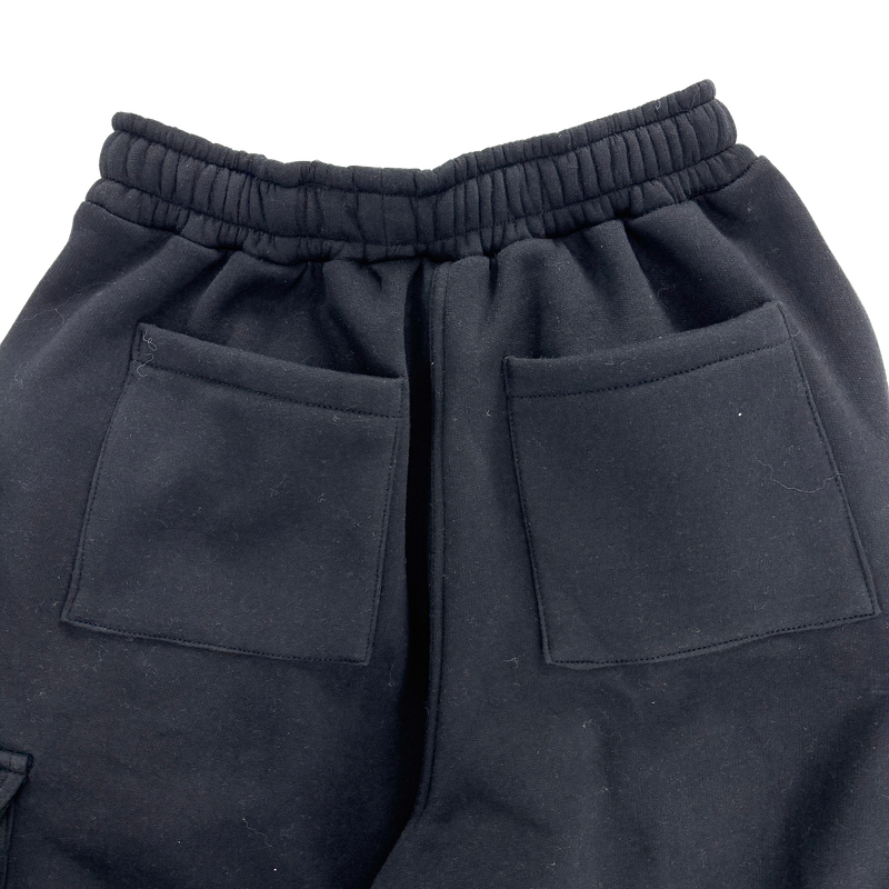 rugged fleece big balloon pants
