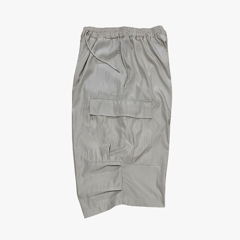 street shape capri shorts_beige