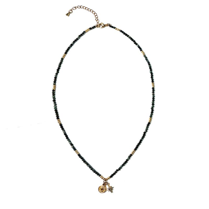 starlight pendant jade stone necklace