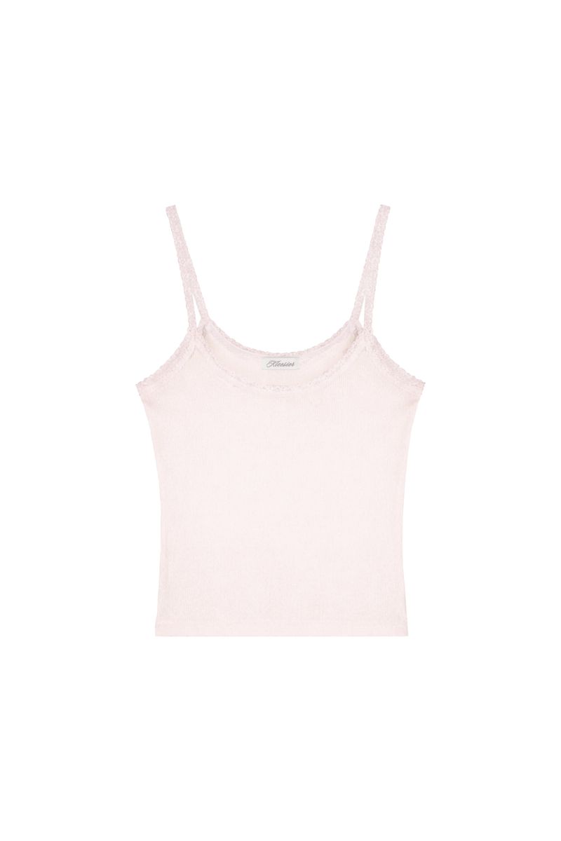 Kleesier（クリーシーア）の「Milk Foam Sleeveless, Blush Pink（Tops）」