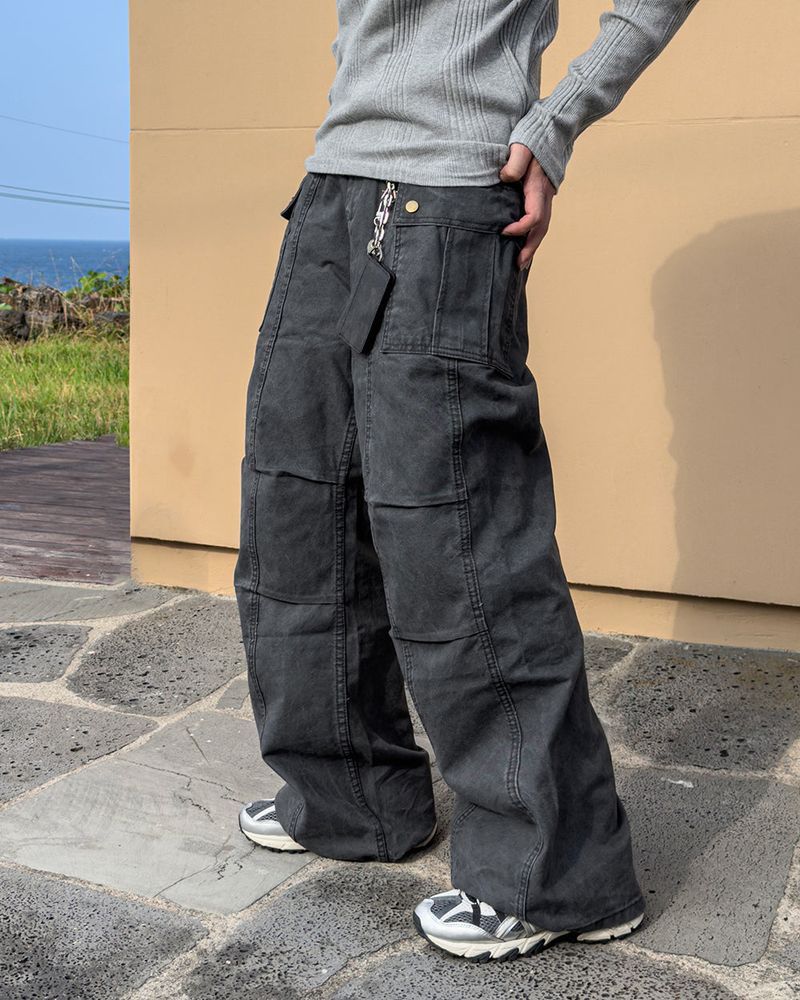 Jeront Cut Deep-dye Cargo Pants
