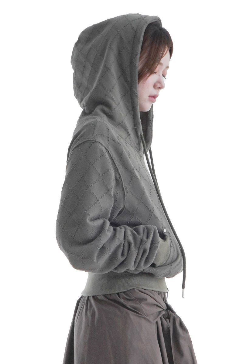  UTILITY QUILT HOODIE