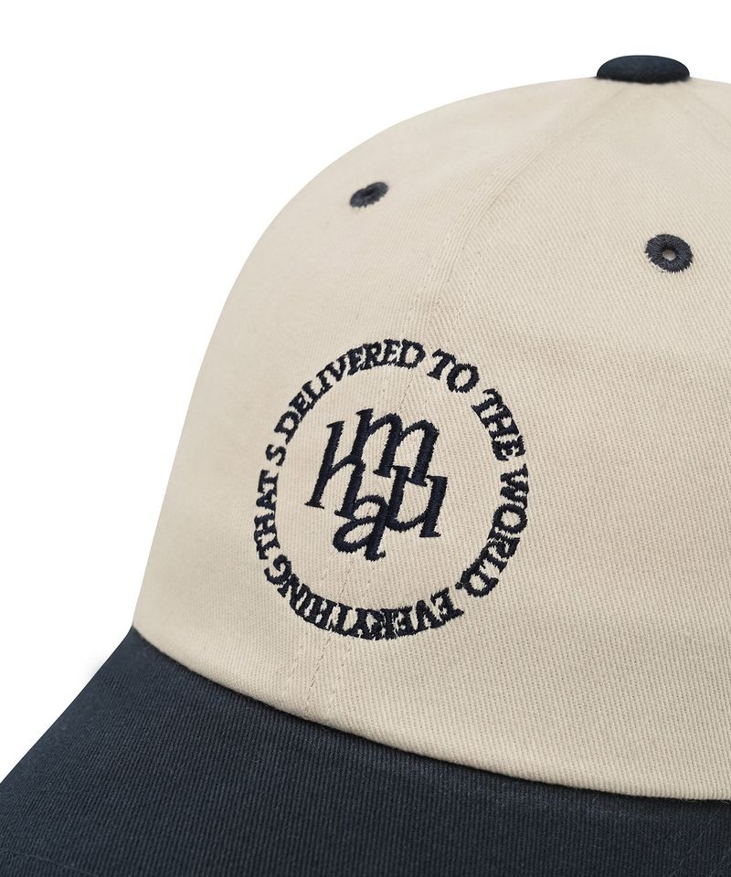 LOGO STITCH COMBI BALL CAP