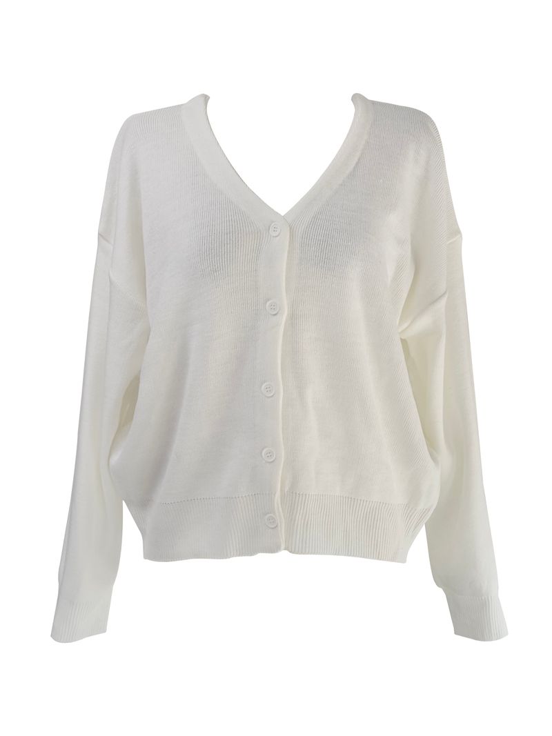 minimal basic knit cardigan (2color)