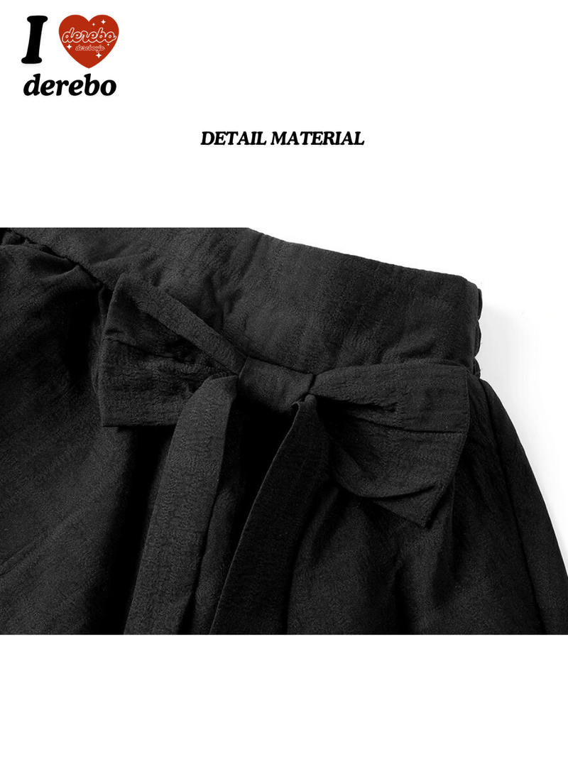 black rose frill halter neck skirt two-piece