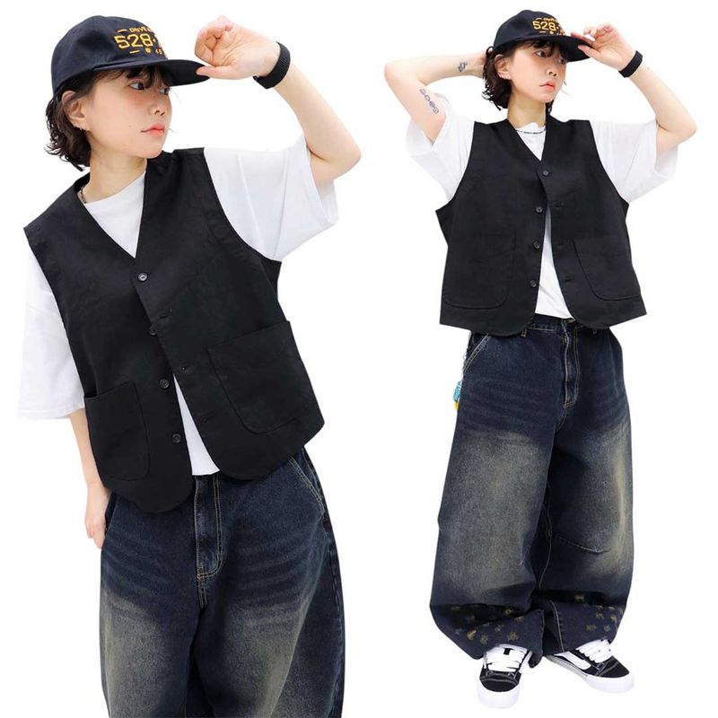 Vintage Button-Up Vest