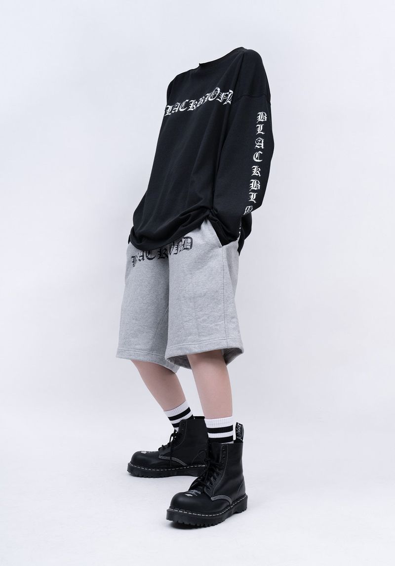 BBD Crushed Faith Sweatshorts (Gray)