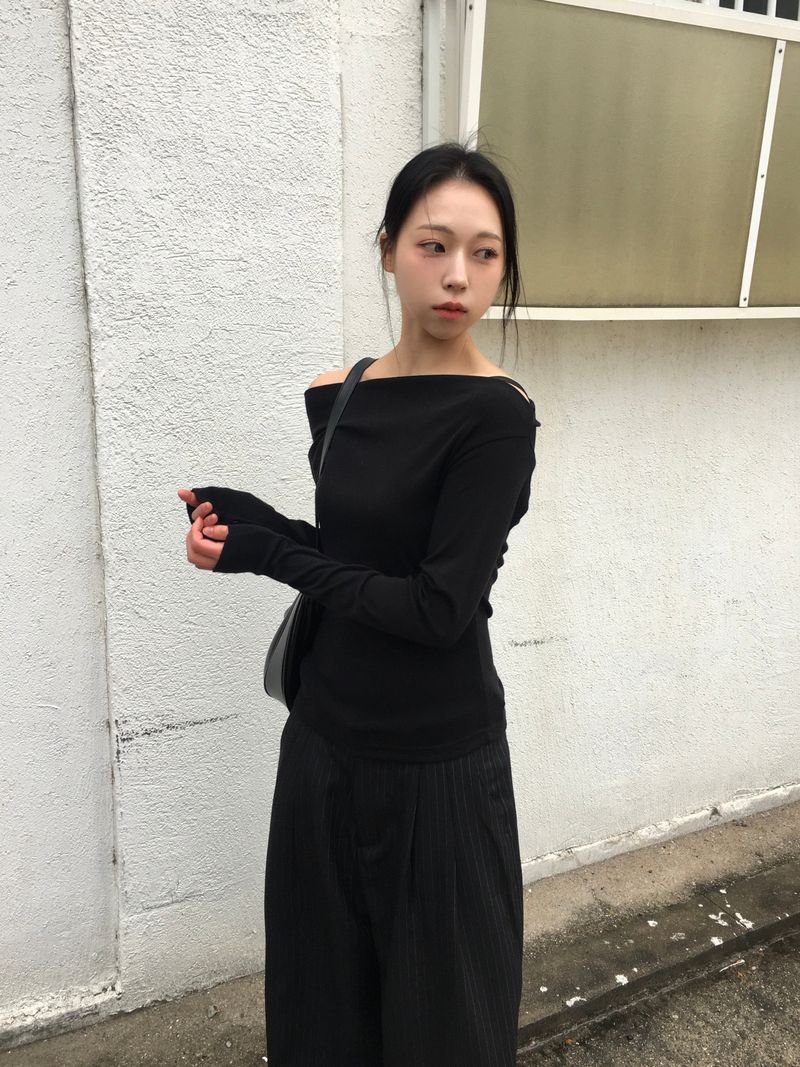 ピーターストライプワイドスラックス (3c)