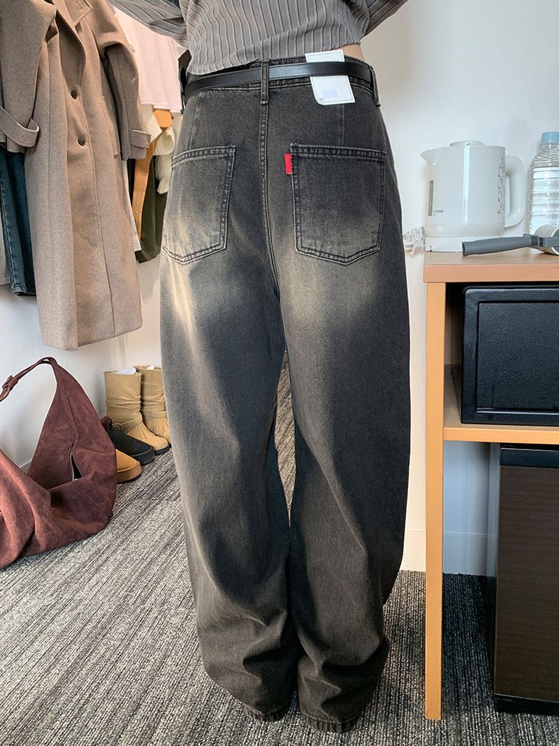 BIAS WIDE JEANS (2C)