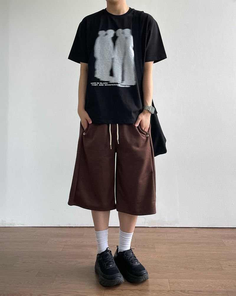 East Snap Bermuda Sweatpants