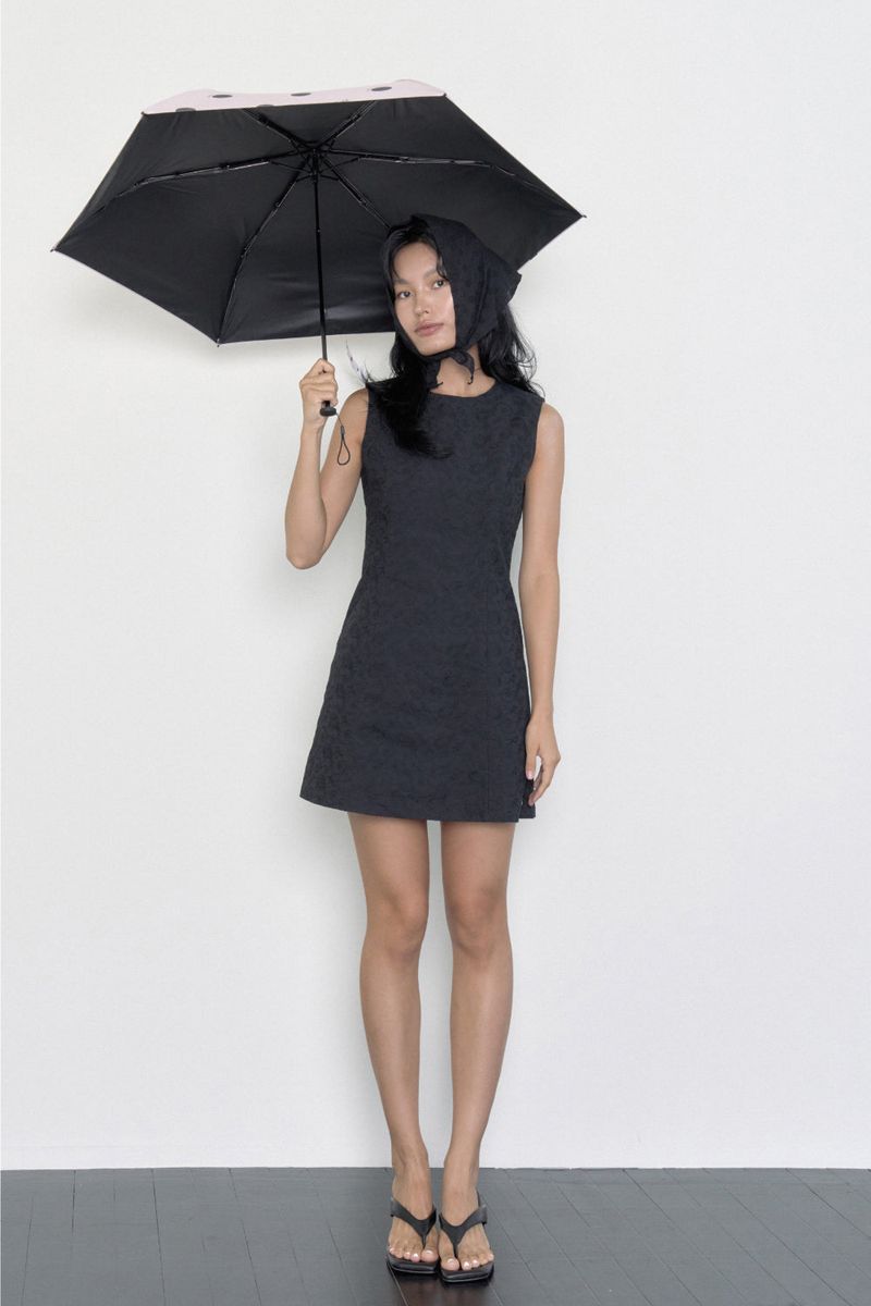 [LIGHT WEIGHT/UV 99.9] LA DOLCE DOT UV UMBRELLA