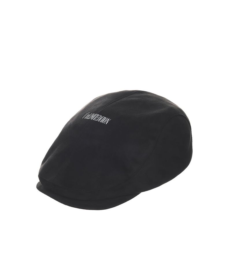BLACKBLOND(ブラックブロンド)の「8287 Limitedition Suede Newsboy Cap (Black)(Hats)」