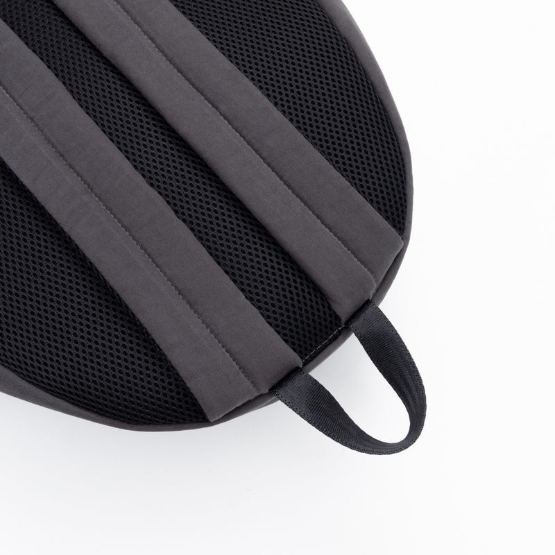 Printed Twill Pocket Backpack (Gray)