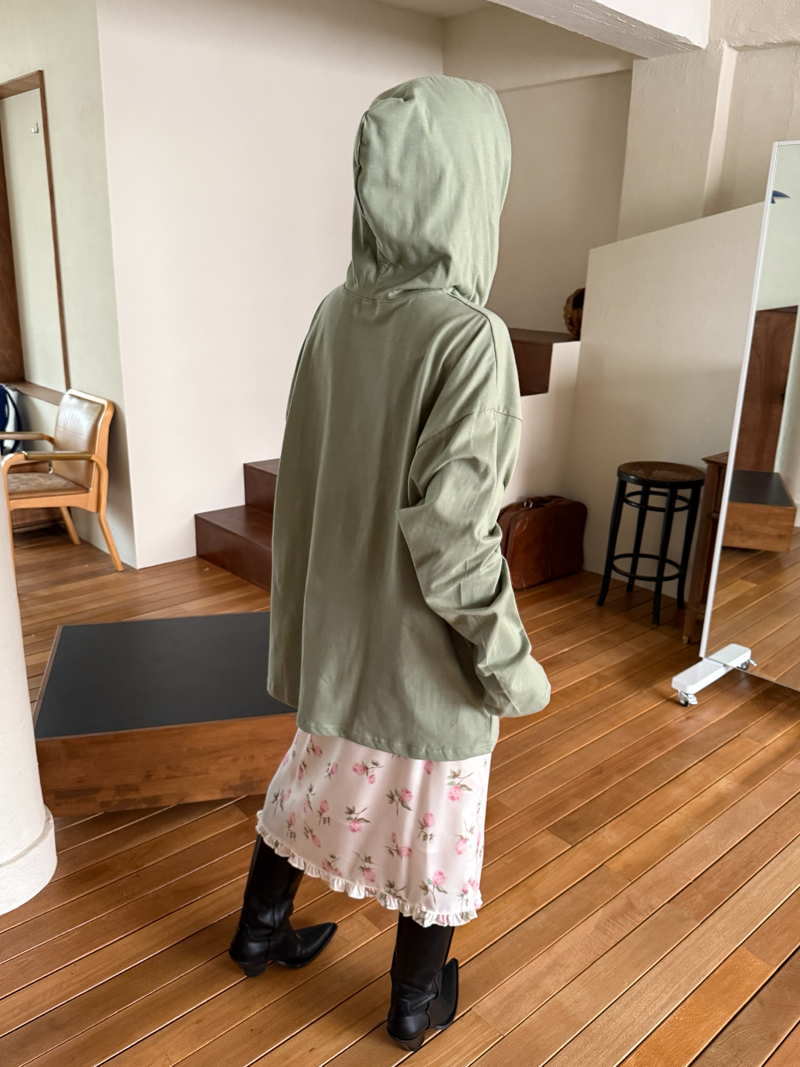 another language（アナザーランゲージ）の「giant hood T （Tops）」