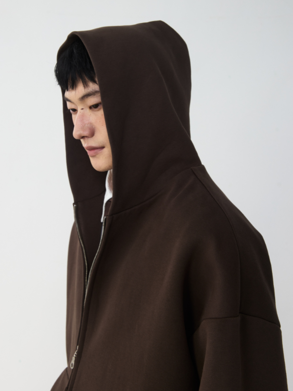 RB14 Cropped Boxy Hoodie Jacket