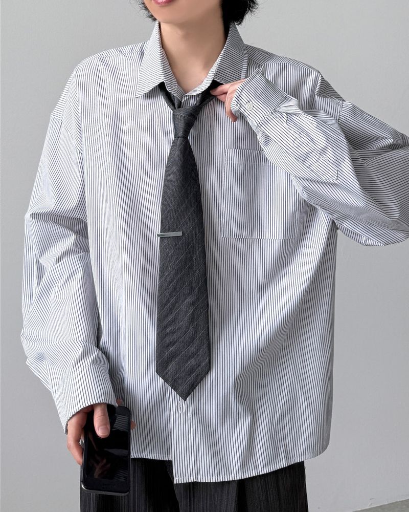 Moss Stripe Tie