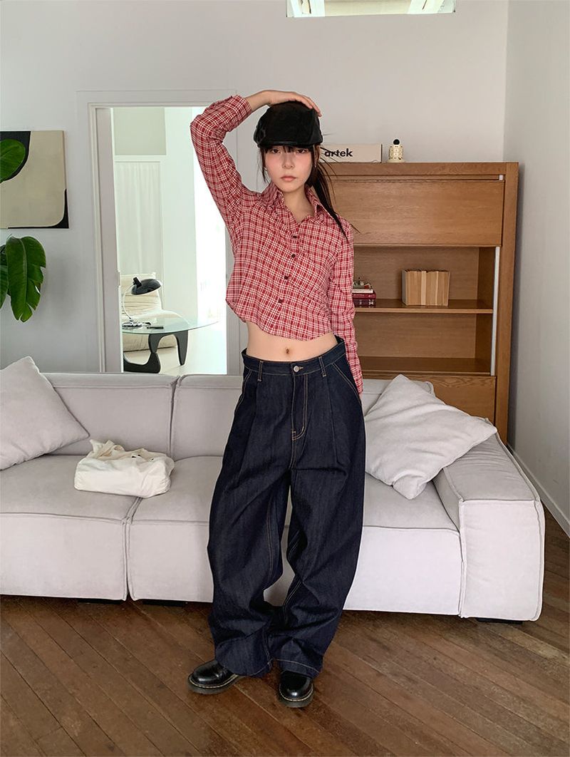 CHECK LINE SHIRT (3C)