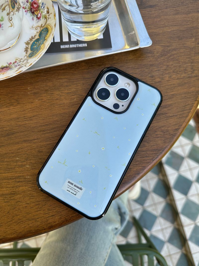 sky flower phone case 