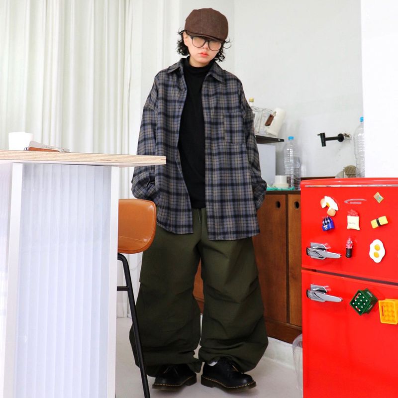 HundoP(ハンドピー)の「wide back pocket cotton pintuck pants(Pants)」