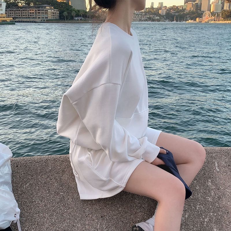 [BELLIDE MADE] Kangaroo Sweat + Shorts Setup