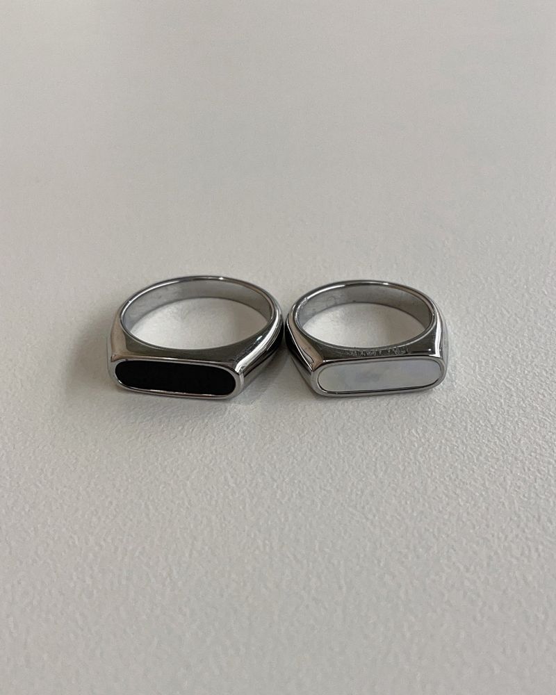 refrainfromspace(リフレインフロームスペース)の「nacre bar ring(Accessories)」